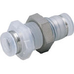 ピスコ　チューブフィッティング　隔壁ユニオン　ＰＰタイプ　＿