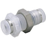 ピスコ　チューブフィッティング　隔壁ユニオン　ＰＰタイプ　＿