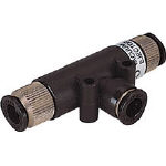 ピスコ　真空発生器　管形ユニオンストレート　集中排気＿