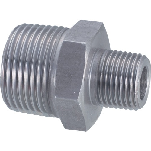 フジトク　径違い６角ニップル　異形　３２Ａ×２５Ａ　炭素鋼＿