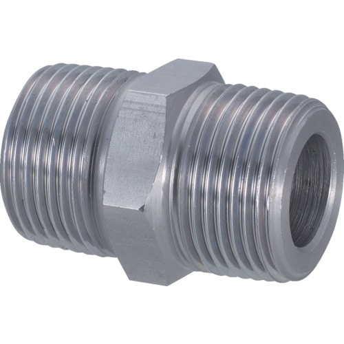 フジトク　６角ニップル　４０Ａ　炭素鋼＿