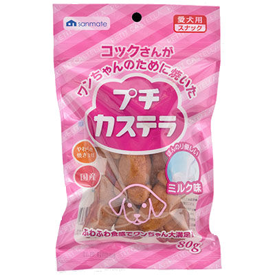 サンメイト　プチカステラ　ミルク味　８０ｇ