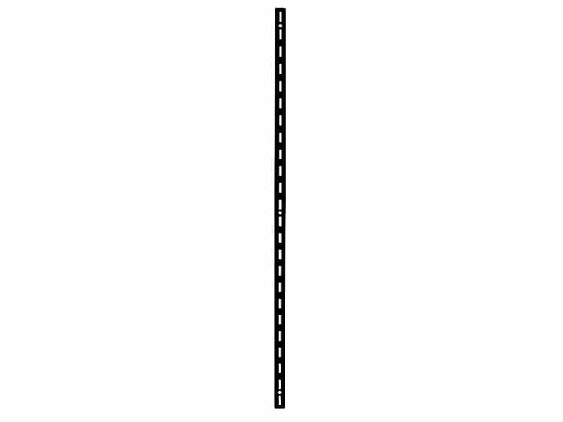 １×４ピラシェル支柱　ＷＰＳ００２　６００ｍｍ　黒