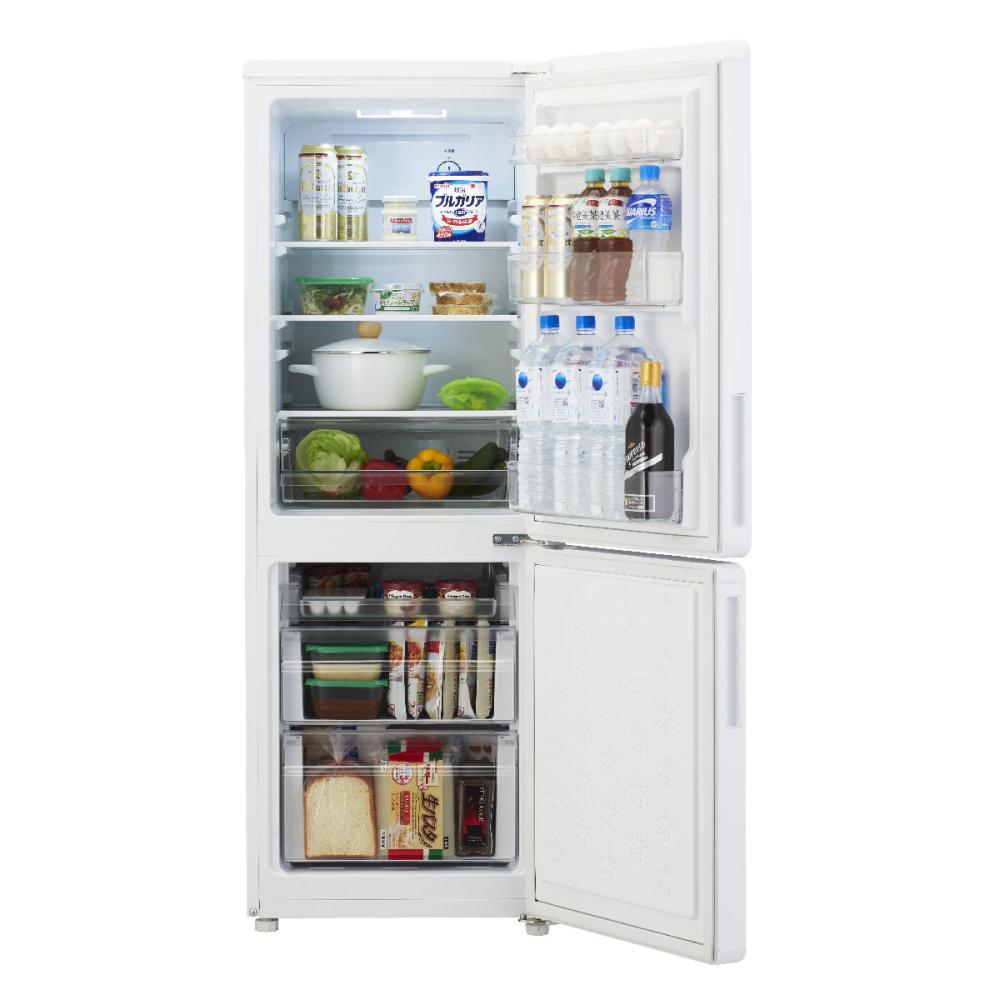 ハイアール　２ドア冷蔵庫　１７３Ｌ　ホワイト　ＪＲ－ＮＦ１７３Ｂ（Ｗ）
