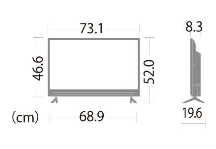 シャープ　アクオス　ハイビジョン液晶テレビ　３２Ｖ型　２Ｔ－Ｃ３２ＡＣ１