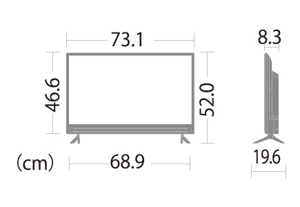 シャープテレビ　AQUOS 2T-C32AC1 [32インチ]