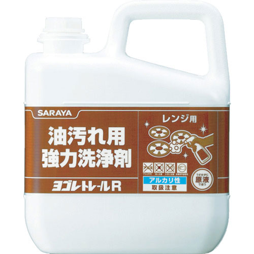 サラヤ　油汚れ用強力洗浄剤　ヨゴレトレールＲ　ＨＹＰＥＲ　５ｋｇ　５１５２２＿