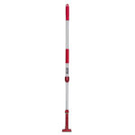 テラモト　ＦＸハンドルアルミ伸縮柄　１１１０～１８００ｍｍ　レッド＿