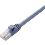 エレコム Cat5e対応ツメ折れ防止LANケーブル7mブルー_