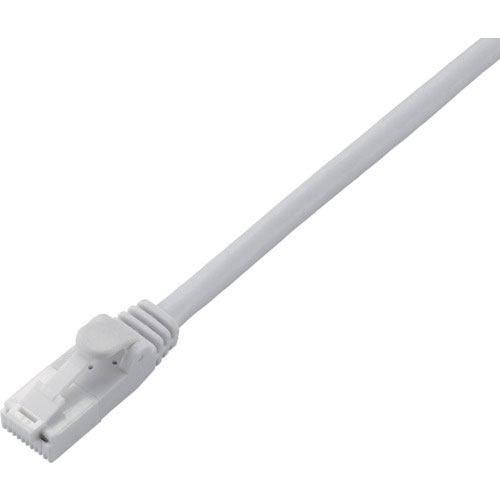 エレコム Cat6対応ツメ折れ防止LANケーブル5mホワイト_
