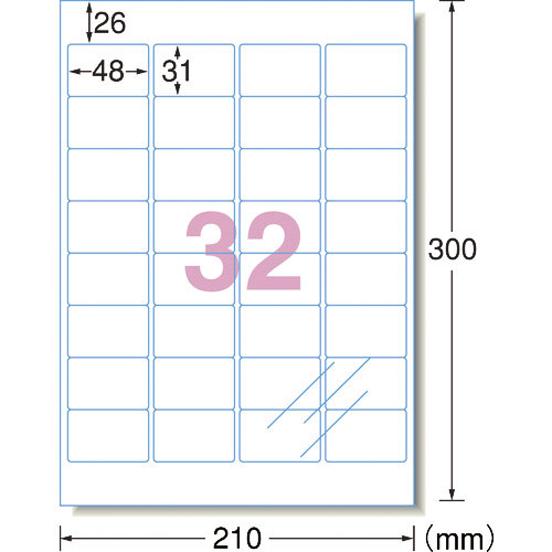 3M エーワン 透明保護フィルム 48×31mm (6枚入)_