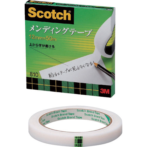 3M メンディングテープ 12mmX50m 巻芯径76mm_