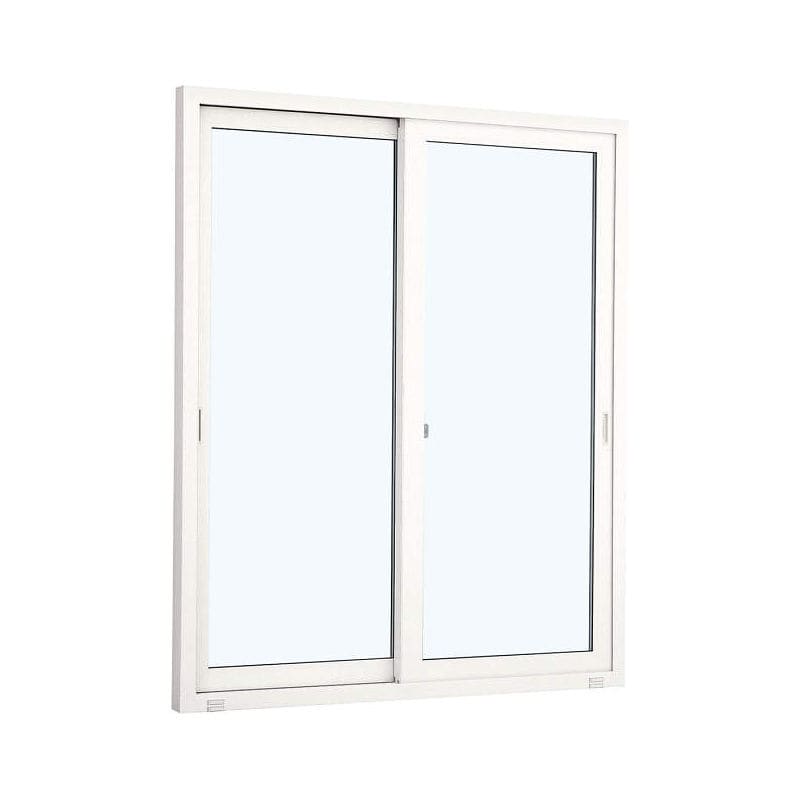 引違い窓　プラマードＨ　幅７８０×高さ５７０ｍｍ　ペアガラス：透明　枠色：ホワイト　北海道限定