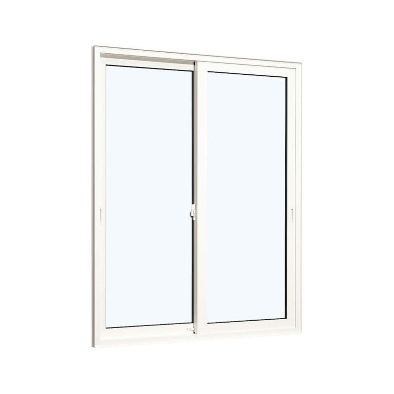 引違い窓　プラマードＨ　幅７８０×高さ５７０ｍｍ　ペアガラス：透明　枠色：ホワイト　北海道限定