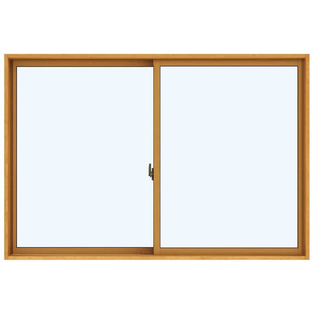 引違い窓　エピソードⅡ　ＮＥＯ　Ｗ780×370ｍｍ　ガラス：型　外色：ホワイト　内色：ナチュラル