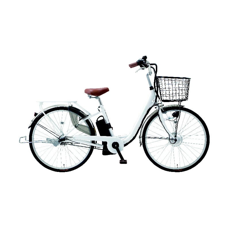 電動アシスト自転車　SUISUI（スイスイ）　26インチ　ホワイト