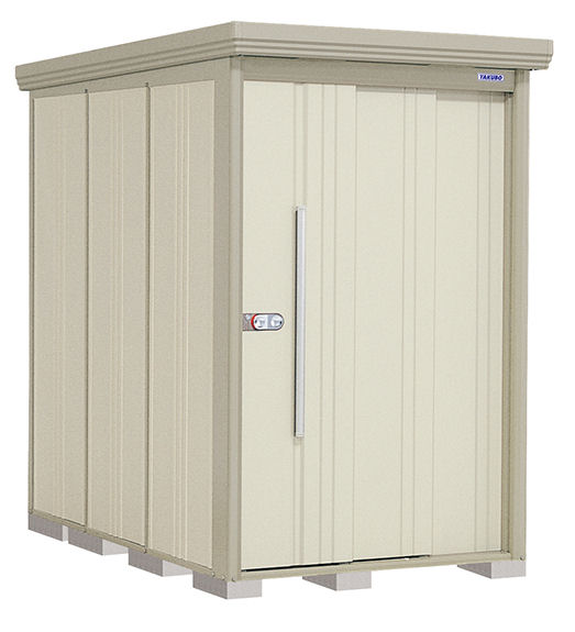 タクボ物置　Ｍｒ．ストックマン　ダンディ　間口１３２×奥行２２９ｃｍ　側面棚タイプ　一般型・標準屋根　ディープブルー　ＮＤ－１３２２ＹＤ