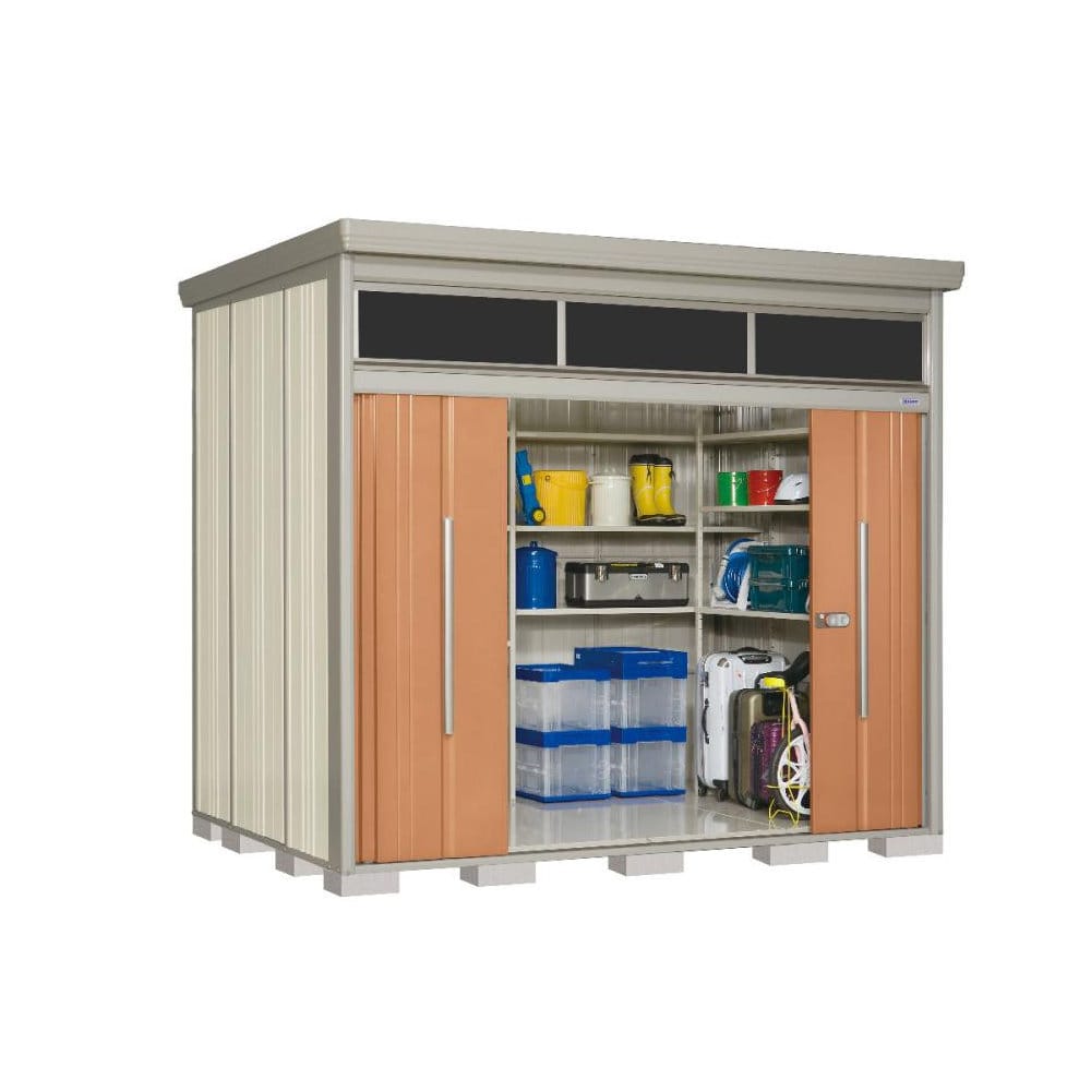 タクボ 物置 トールマン ＪＮＡＳＺ２９１９Ｄ 積雪地型 結露減少屋根 ディープブルー　約幅３×奥行２．２ｍ