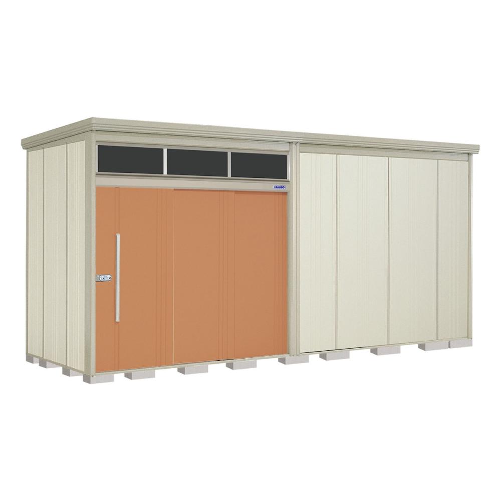 タクボ 物置 トールマン ＪＮＡＳＺ５０１９Ｄ 積雪地型 結露減少屋根 ディープブルー　約幅５．２×奥行２．２ｍ