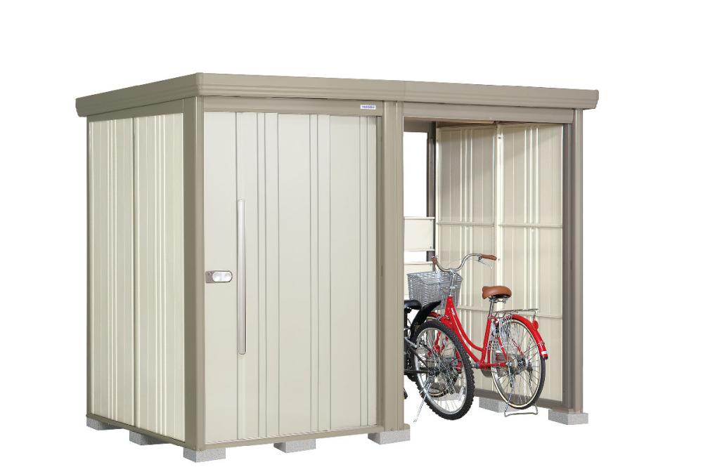 タクボ物置　Ｍｒ．ストックマン　プラスアルファ　間口２８３×奥行１５９ｃｍ　駐輪部間口１５０ｃｍ　多雪型・結露減少屋根　ディープブルー　ＴＰ－ＳＺ２８１５Ｄ