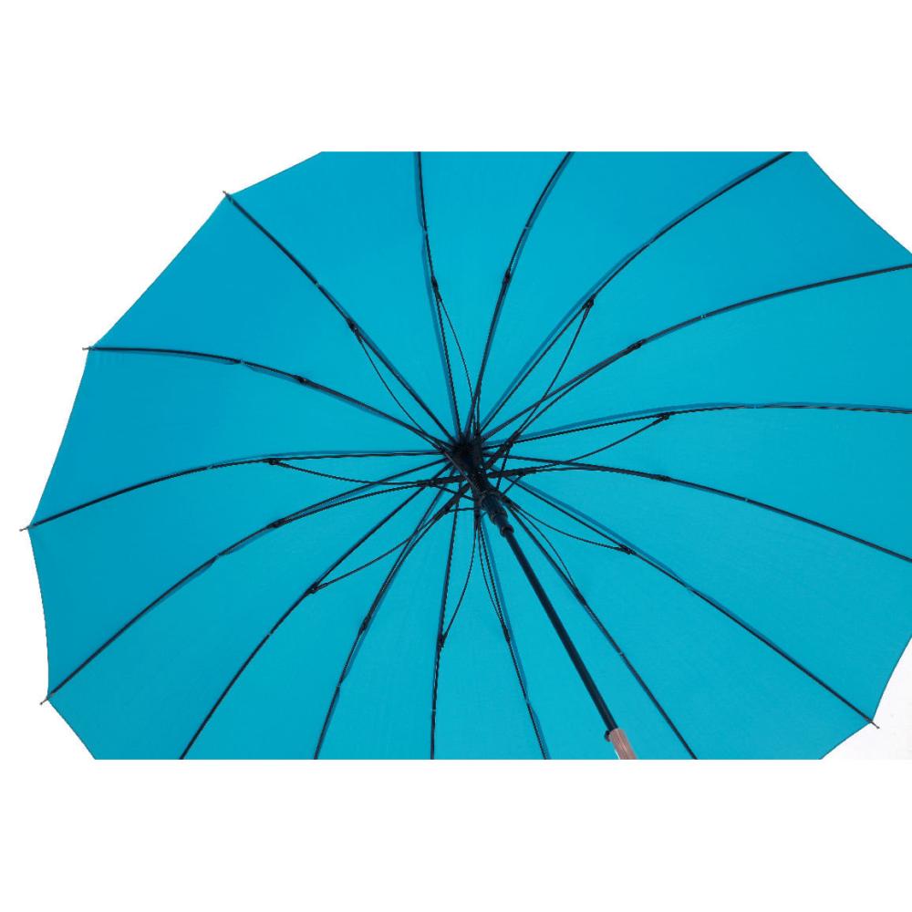丈夫で軽い１６本骨傘　５８ｃｍ　ブルー