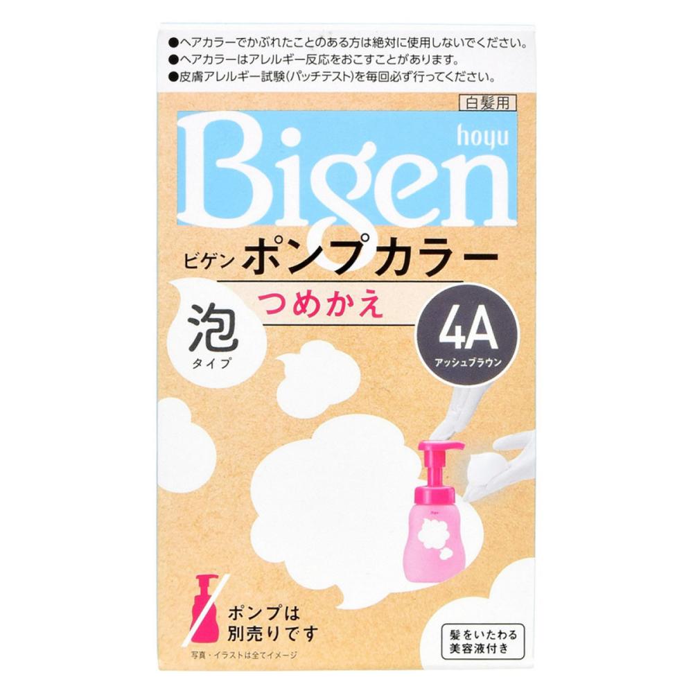 ホーユー　ビゲン　ポンプカラー　詰替用　４Ａアッシュブラウン