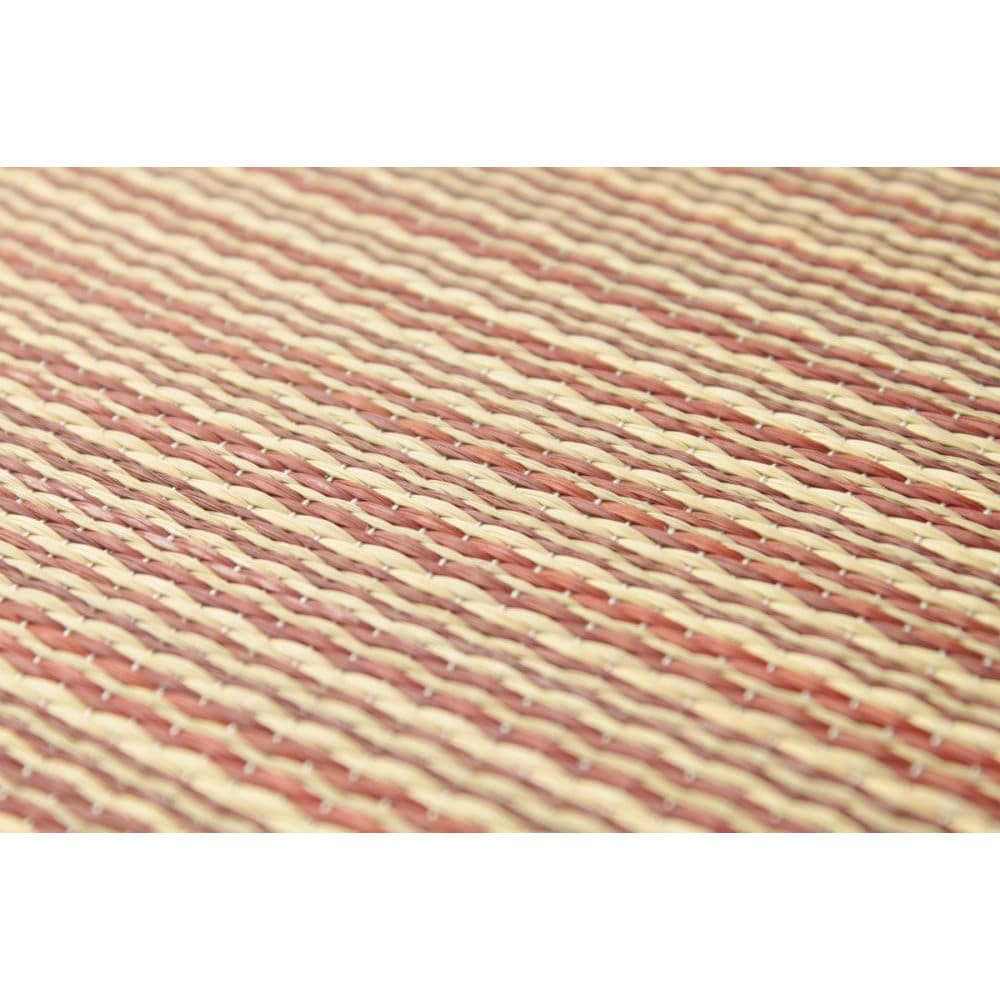萩原　置き畳　かがやき　ブラウン　半畳８２×８２ｃｍ　厚み２５ｍｍ