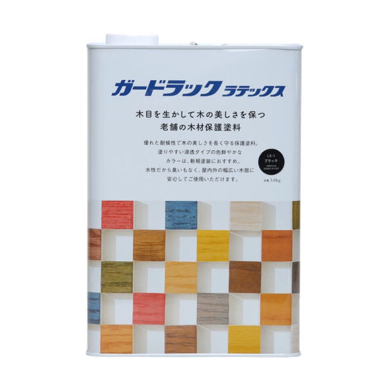 ガードラックラテックス3.0kgブラック