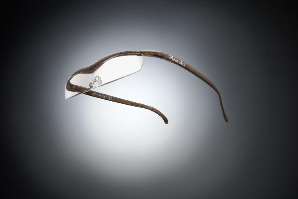 ハズキルーペクールクリア１．６倍ブラウン