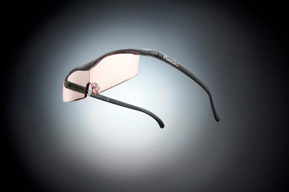 ハズキルーペカラー１．３２倍　ブラックグレー