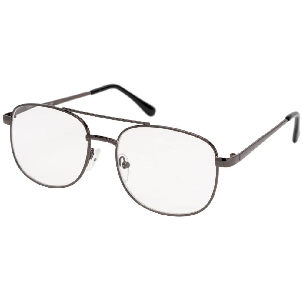 気軽に掛けられる老眼鏡　メタルフレーム　３．５度　ＫＲＧ－ＦＭ０１－３．５