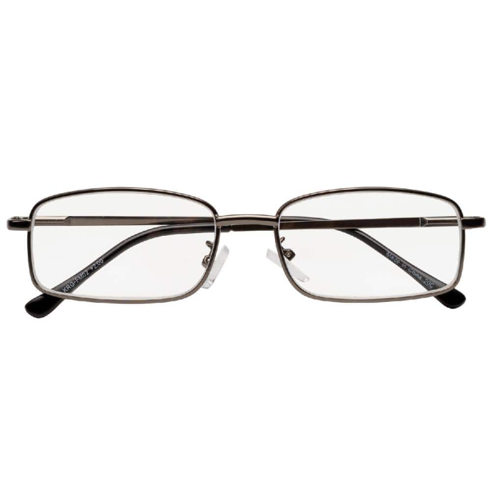 気軽に掛けられる老眼鏡　メタルフレーム　１．５度　ＫＲＧ－ＦＭ０２－１．５