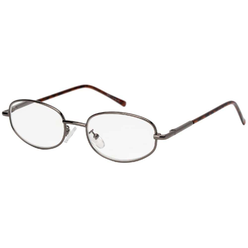 気軽に掛けられる老眼鏡　メタルフレーム　２．０度　ＫＲＧ－ＦＭ０４－２．０
