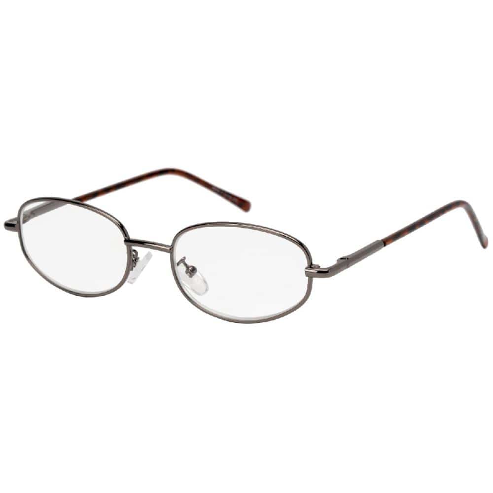 気軽に掛けられる老眼鏡　メタルフレーム　３．０度　ＫＲＧ－ＦＭ０４－３．０