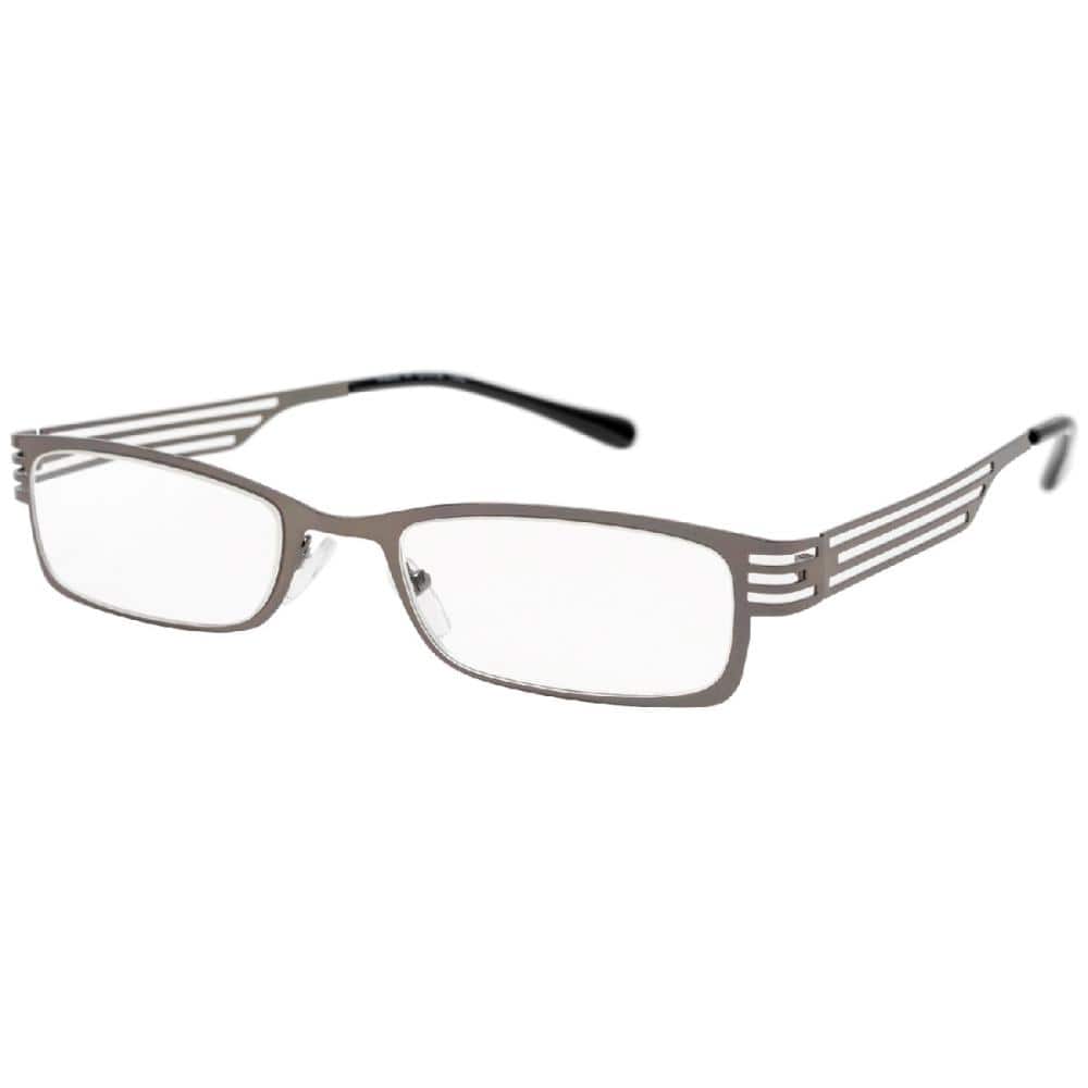 気軽に掛けられる老眼鏡　メタルフレーム　２．０度　ＫＲＧ－ＦＭ２０－２．０