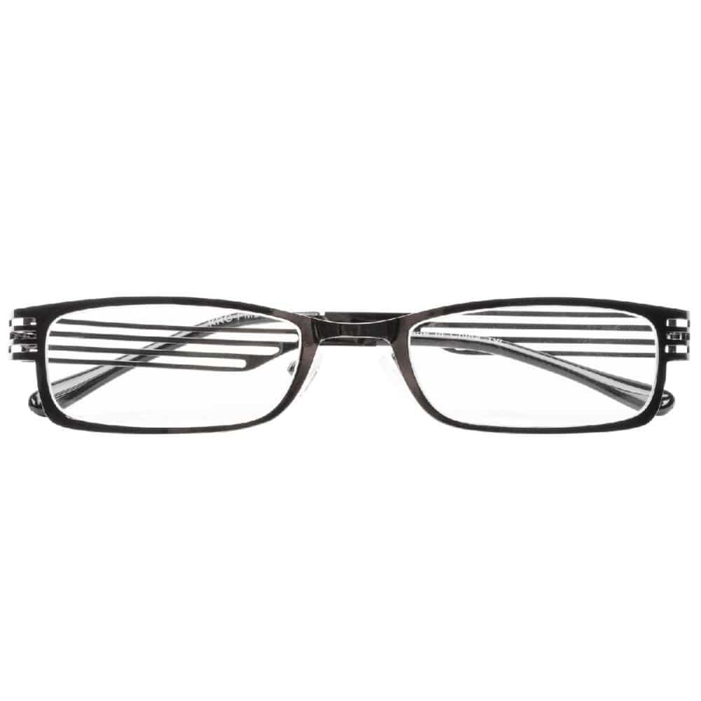 気軽に掛けられる老眼鏡　メタルフレーム　２．０度　ＫＲＧ－ＦＭ２０－２．０