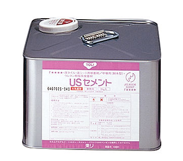 床材接着剤　ＵＳセメント　中缶　９ｋｇ