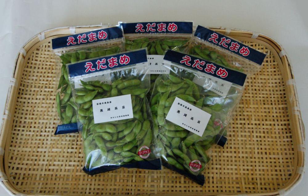 布川農園の枝豆　約１．５ｋｇ（約３００ｇ×５袋）新潟県新潟市産【注文期限：10月5日】