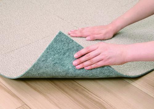 吸着タイルカーペット ブラウンの通販 ホームセンター コメリドットコム