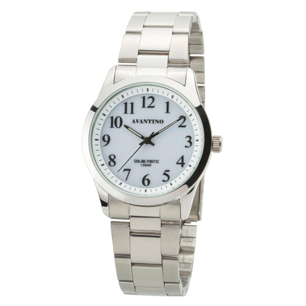 クレファー　ＡＶＡＶＴＩＮＯ　ソーラー腕時計　シルバー　ＡＶ－ＡＭ１７３－ＷＴＳ