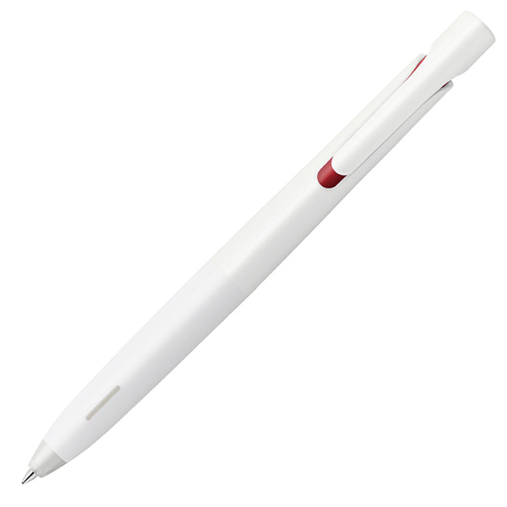 ゼブラ　ブレン　エマルジョンボールペン　０．７　白／赤インク