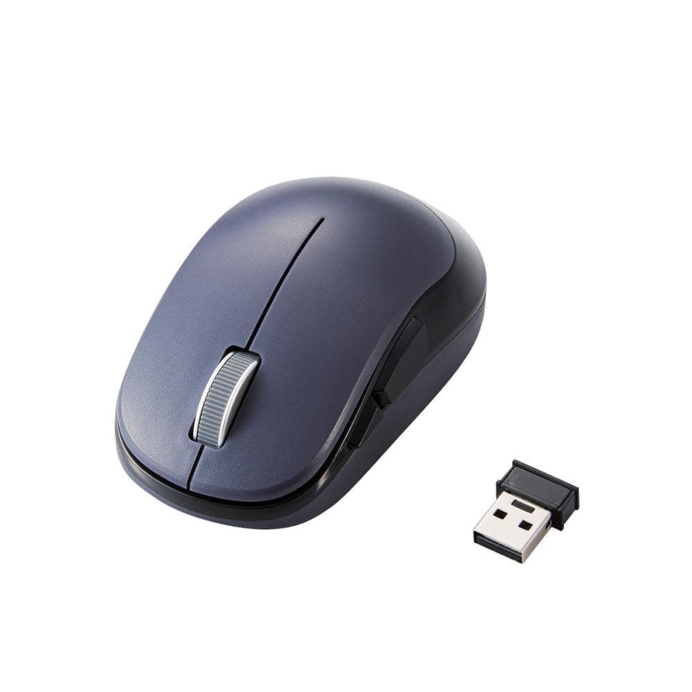 エレコム BlueLEDマウス EPRIM 無線 5ボタン ブラック