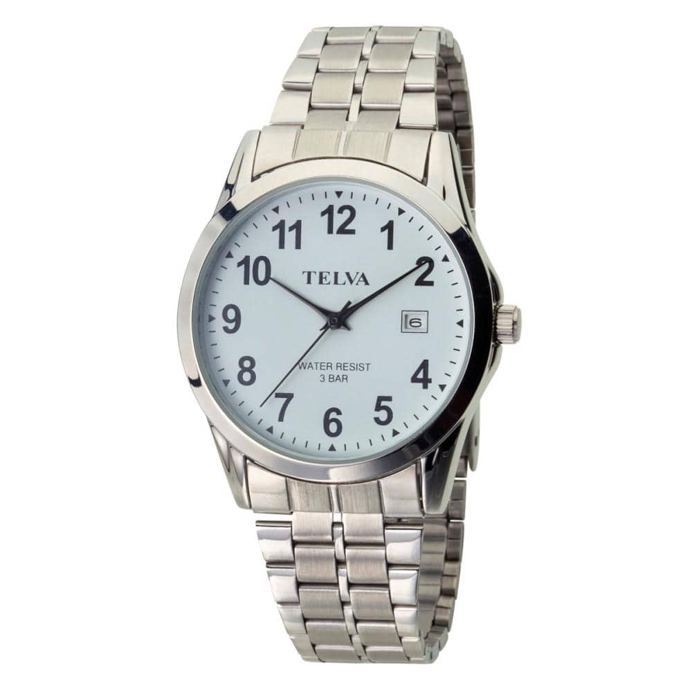 クレファー　ＴＥＬＶＡ　メタル腕時計　シルバー　ＴＥ－ＡＭ１８７－ＷＴＳ