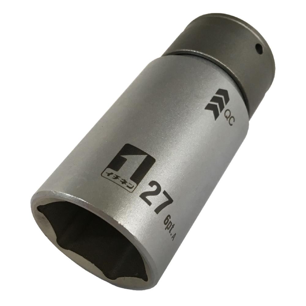 イチネンアクセス MUSTTOOL QCソケット S6角 IM-4W27-6K