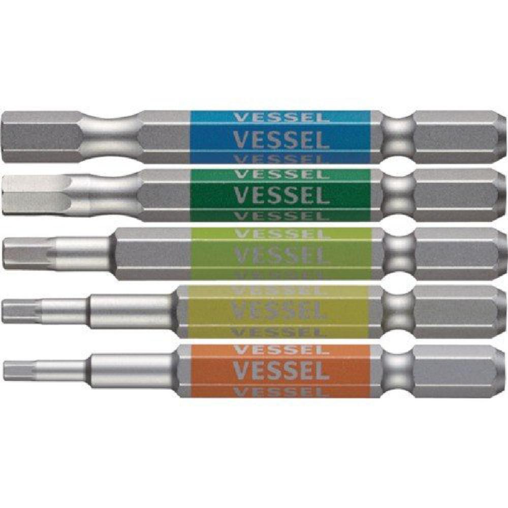 ＶＥＳＳＥＬ（ベッセル）　剛彩ヘックスビット５本ＧＳ５Ｐ－３１