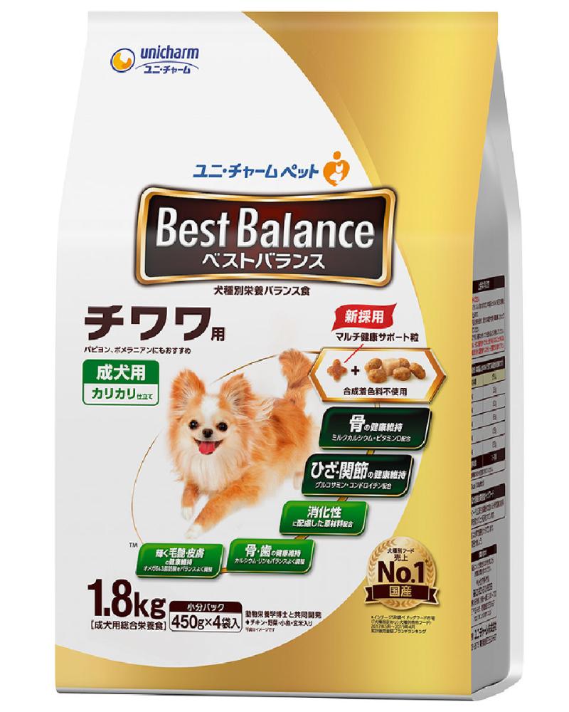 ベストバランス　カリカリ仕立て　チワワ用　成犬用　１．８ｋｇ