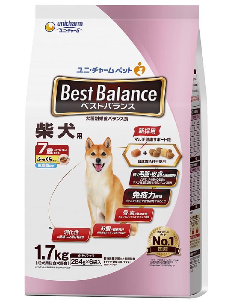 ベストバランス　ふっくら仕立て　柴犬用　７歳　１．７ｋｇ