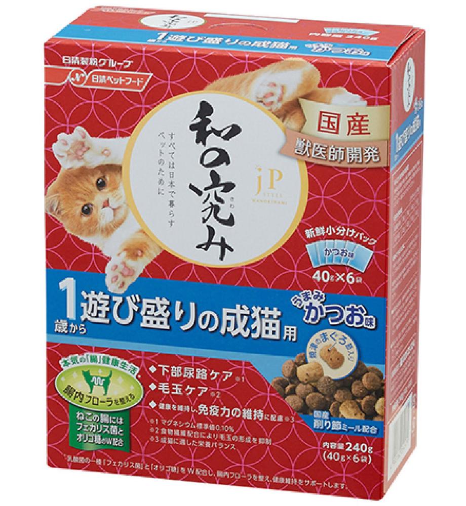 ＪＰスタイル　和の究み　遊び盛りの成猫用　２４０ｇ
