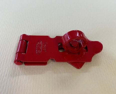 ストロングカラー掛金　６０ｍｍ　レッド