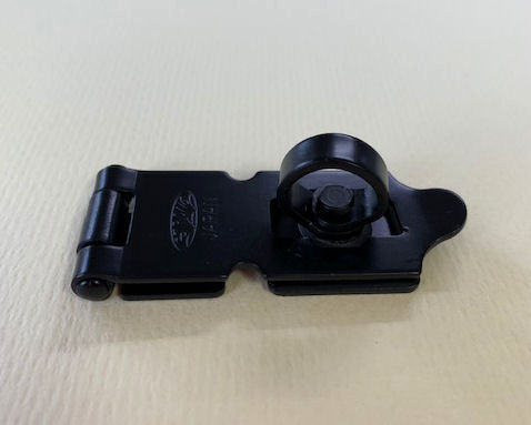 ストロングカラー掛金　６０ｍｍ　マットブラック